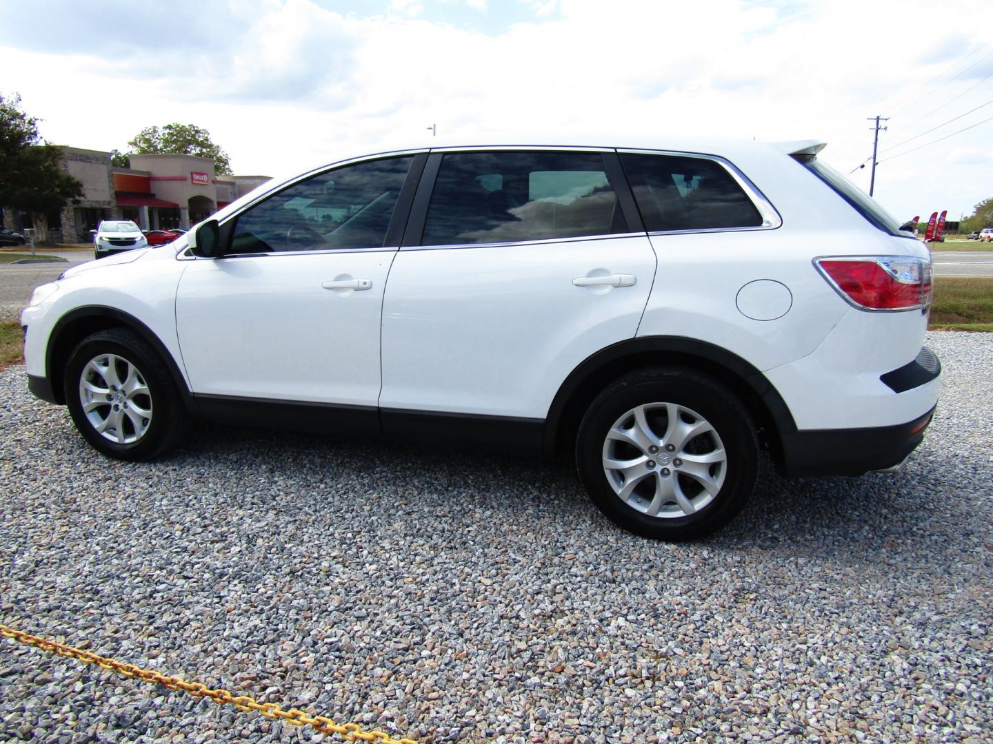 2011 WHITE /Gray Mazda CX-9 Touring (JM3TB2CA1B0) with an 3.7L V6 DOHC 24V engine, Automatic transmission, located at 15016 S Hwy 231, Midland City, AL, 36350, (334) 983-3001, 31.306210, -85.495277 - Photo#5