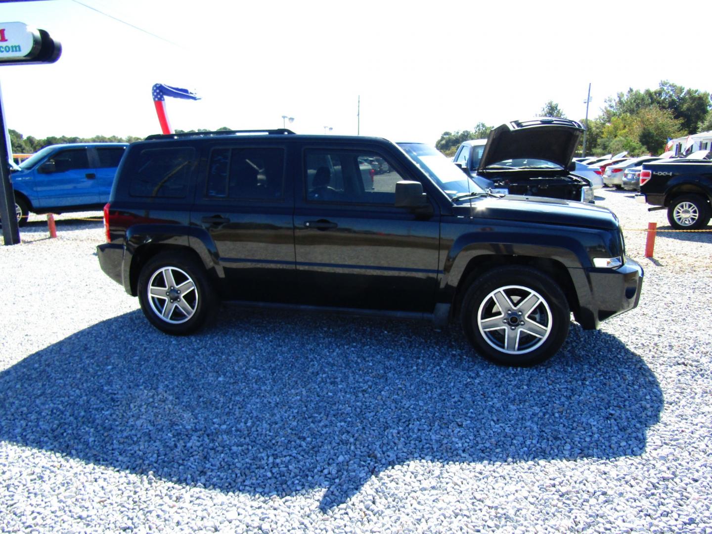 2008 Black /Black Jeep Patriot Sport 2WD (1J8FT28058D) with an 2.0L L4 DOHC 16V engine, Automatic transmission, located at 15016 S Hwy 231, Midland City, AL, 36350, (334) 983-3001, 31.306210, -85.495277 - Photo#0