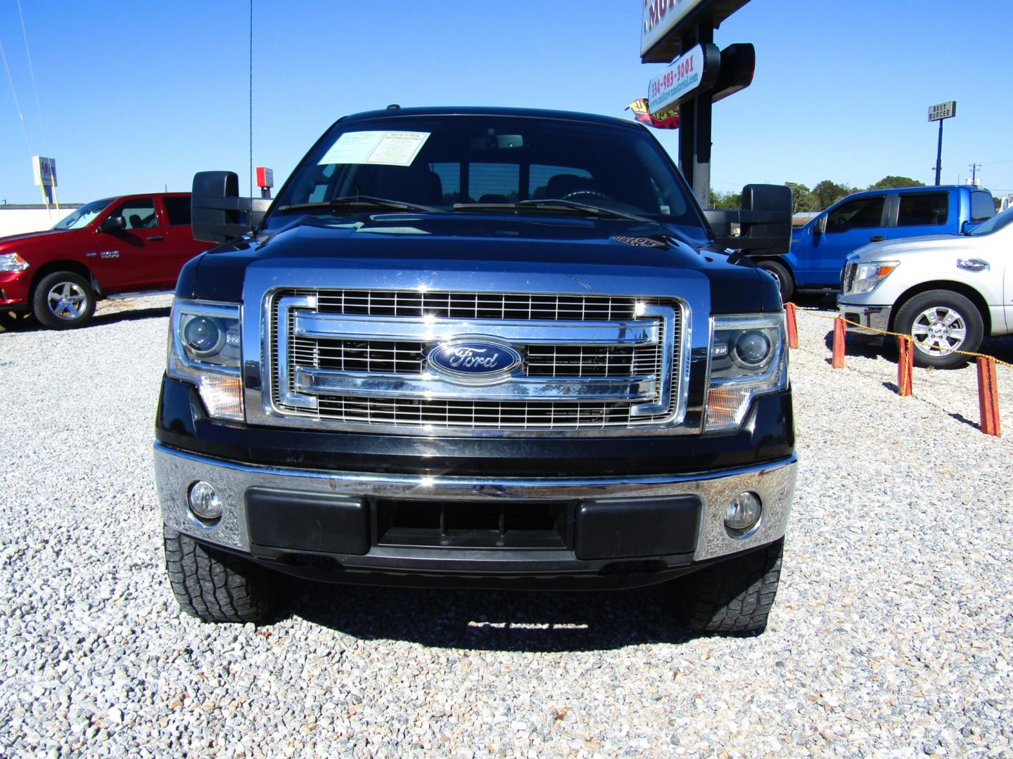 2014 Black /Gray Ford F-150 FX4 SuperCrew 5.5-ft. Bed 4WD (1FTFW1ETXEF) with an 3.5L V6 TURBO engine, Automatic transmission, located at 15016 S Hwy 231, Midland City, AL, 36350, (334) 983-3001, 31.306210, -85.495277 - Photo#1