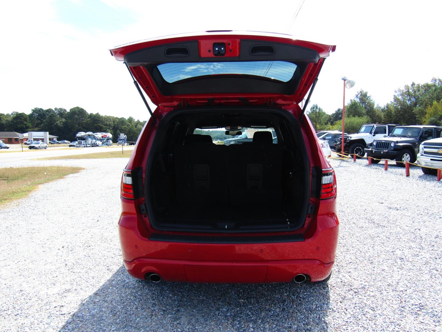 2014 Red /Black Dodge Durango SXT RWD (1C4RDHAG9EC) with an 3.6L V6 DOHC 24V engine, Automatic transmission, located at 15016 S Hwy 231, Midland City, AL, 36350, (334) 983-3001, 31.306210, -85.495277 - Photo#7