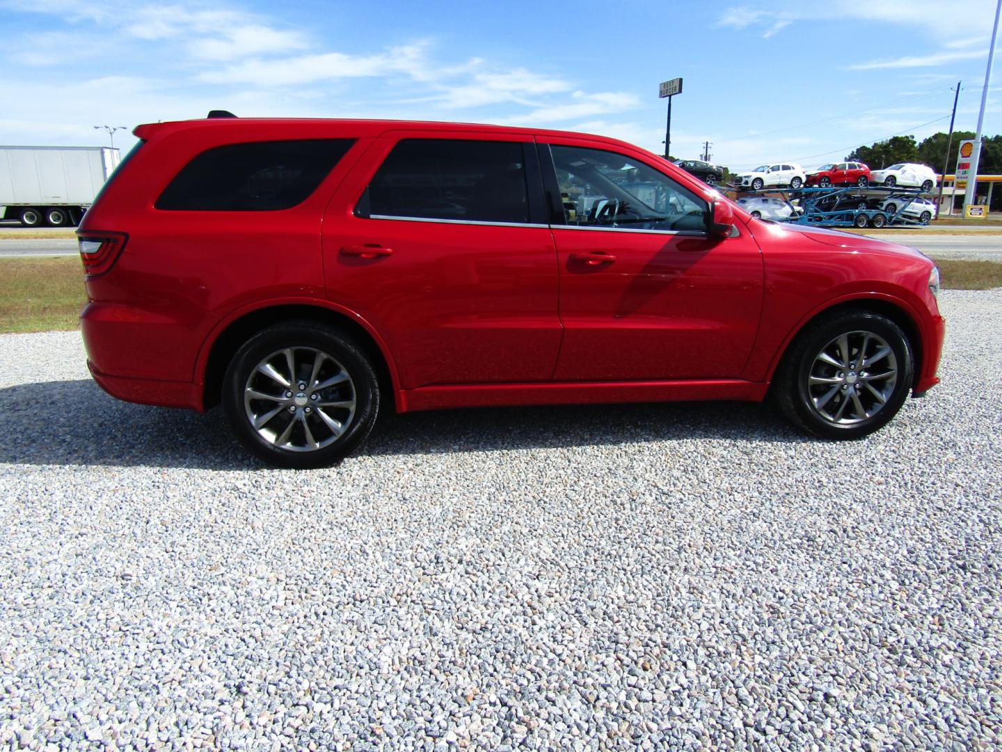 2014 Red /Black Dodge Durango SXT RWD (1C4RDHAG9EC) with an 3.6L V6 DOHC 24V engine, Automatic transmission, located at 15016 S Hwy 231, Midland City, AL, 36350, (334) 983-3001, 31.306210, -85.495277 - Photo#8