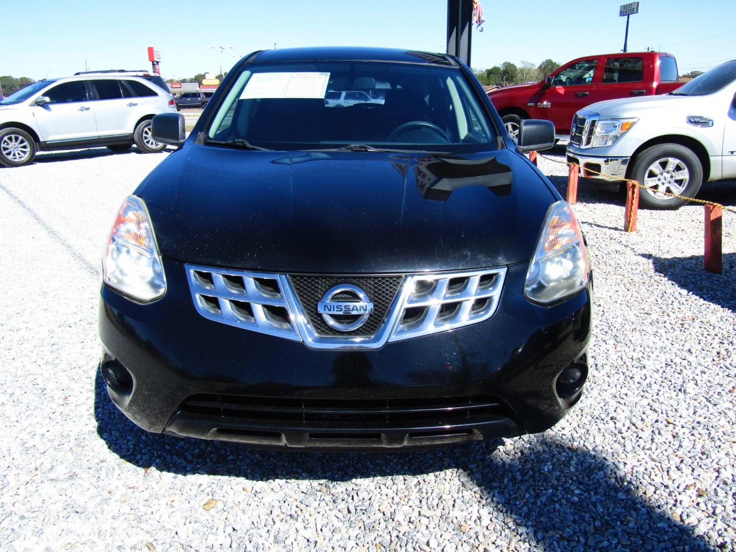 2013 Black /Black Nissan Rogue S 2WD (JN8AS5MT1DW) with an 2.5L L4 DOHC 16V engine, Automatic transmission, located at 15016 S Hwy 231, Midland City, AL, 36350, (334) 983-3001, 31.306210, -85.495277 - Photo#1