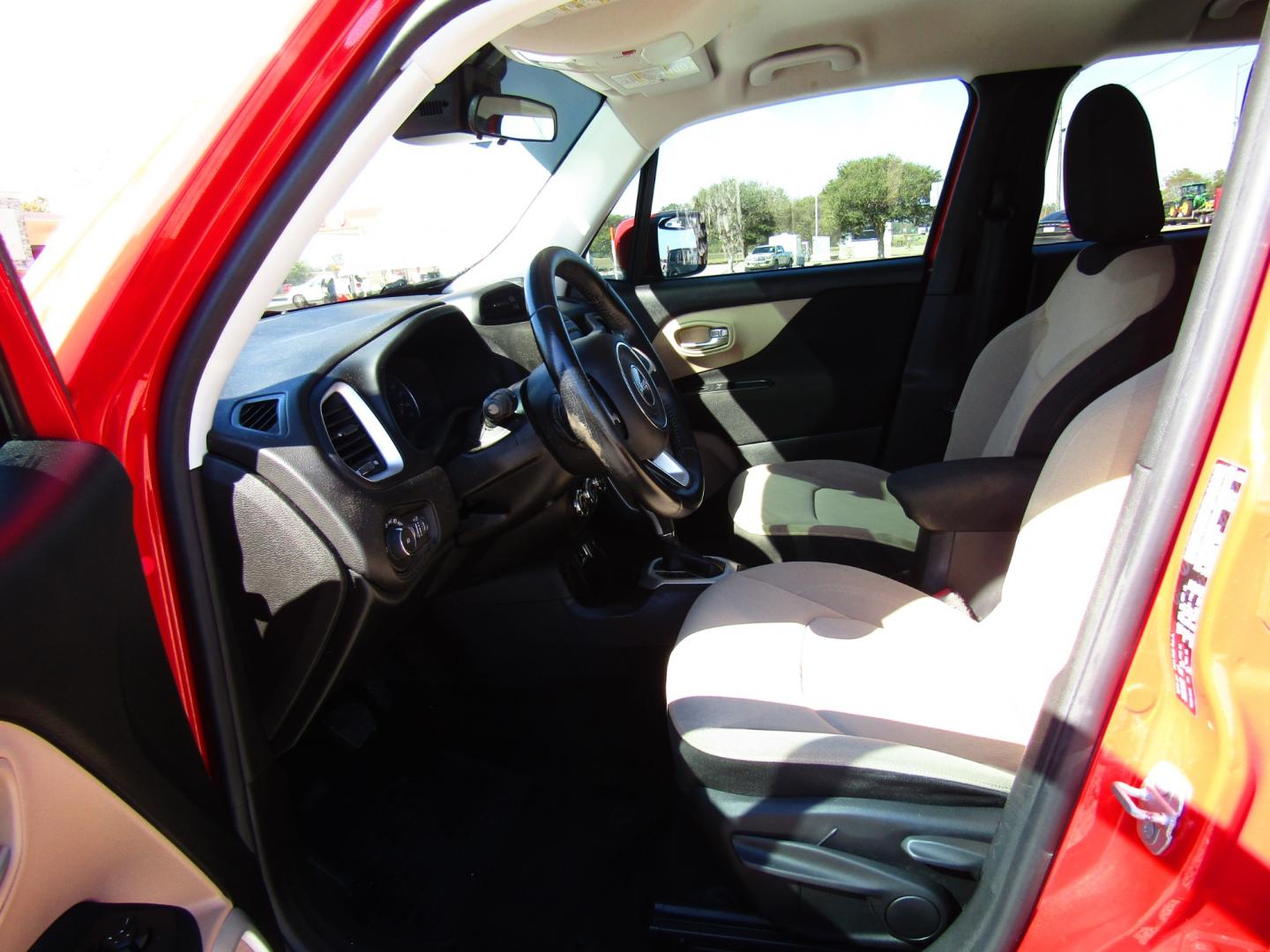 2016 Red Jeep Renegade Latitude FWD (ZACCJABT9GP) with an 2.4L L4 DOHC 16V engine, Automatic transmission, located at 15016 S Hwy 231, Midland City, AL, 36350, (334) 983-3001, 31.306210, -85.495277 - Photo#3