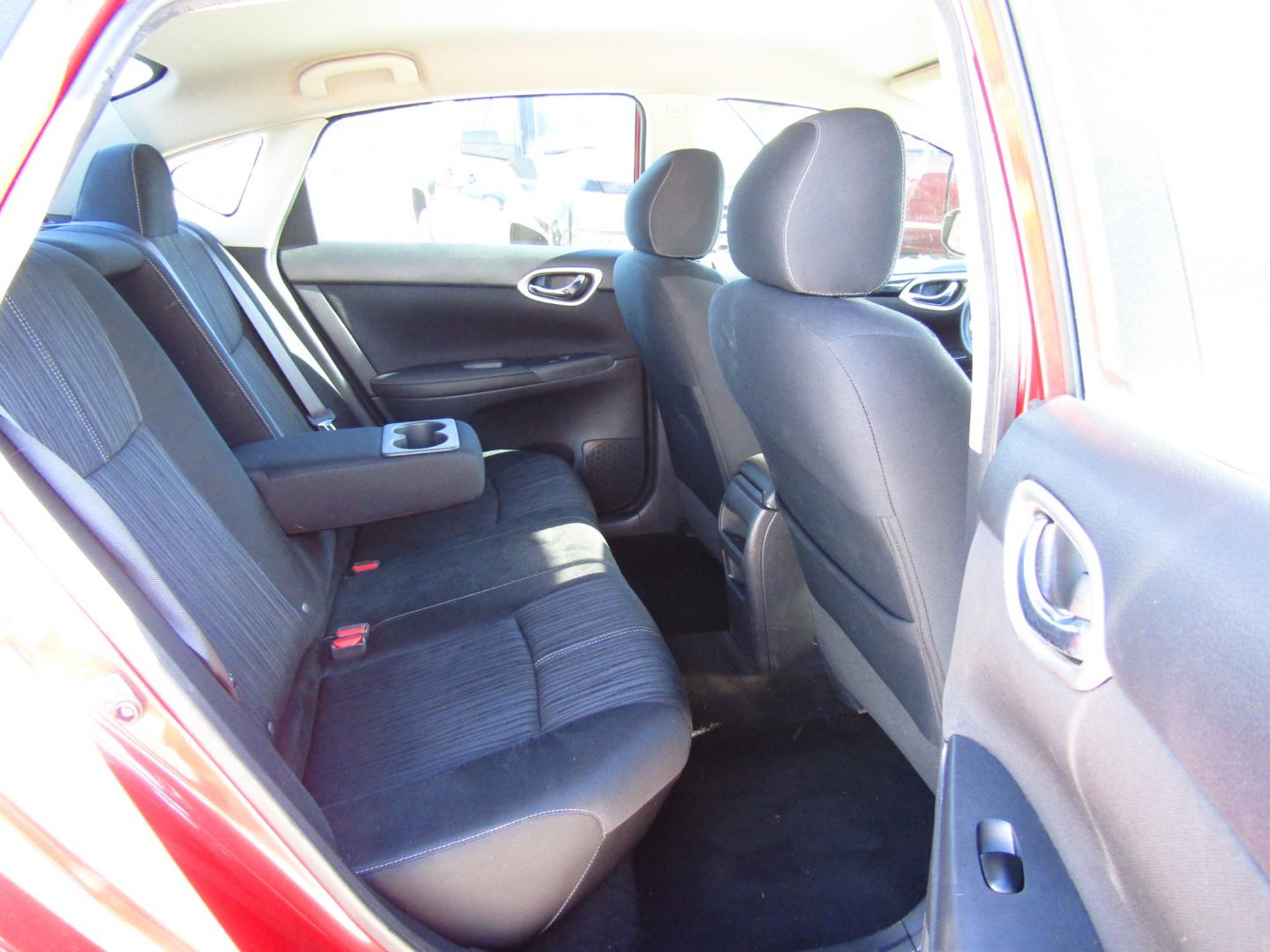 2017 Red /Black Nissan Sentra S 6MT (3N1AB7AP1HY) with an 1.8L L4 SFI DOHC 16V engine, Automatic transmission, located at 15016 S Hwy 231, Midland City, AL, 36350, (334) 983-3001, 31.306210, -85.495277 - Photo#8