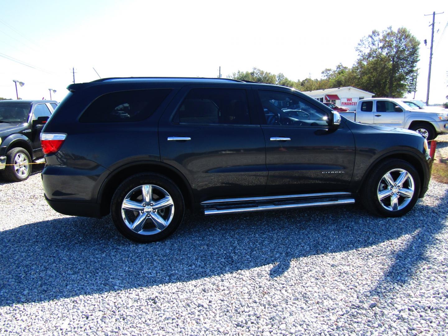 2012 Gray /Tan Dodge Durango Citadel 2WD (1C4SDHET8CC) with an 5.7L V8 OHV 16V engine, Automatic transmission, located at 15016 S Hwy 231, Midland City, AL, 36350, (334) 983-3001, 31.306210, -85.495277 - Photo#8