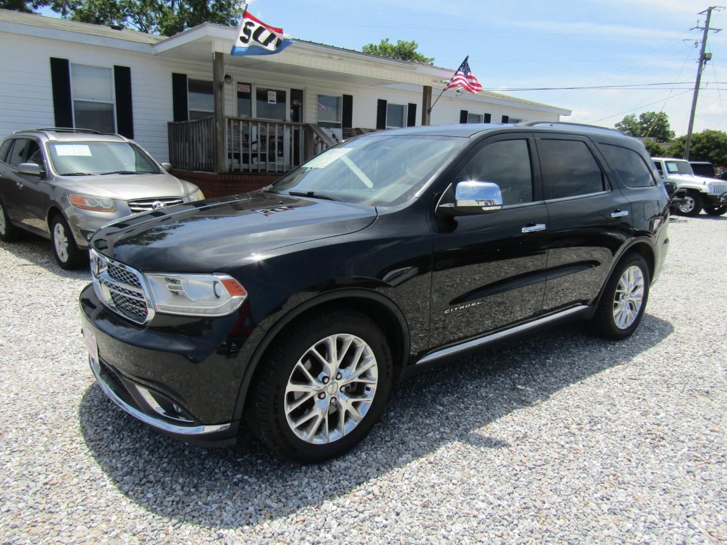 2015 Black Dodge Durango Citadel 2WD (1C4RDHEG3FC) with an 3.6L V6 DOHC 24V engine, Automatic transmission, located at 15016 S Hwy 231, Midland City, AL, 36350, (334) 983-3001, 31.306210, -85.495277 - Photo#2