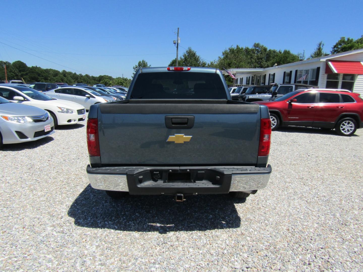 2013 Blue /Gray Chevrolet Silverado 1500 LS Crew Cab Short Box 2WD (3GCPCREAXDG) with an 4.8L V8 OHV 16V engine, Automatic transmission, located at 15016 S Hwy 231, Midland City, AL, 36350, (334) 983-3001, 31.306210, -85.495277 - Photo#6