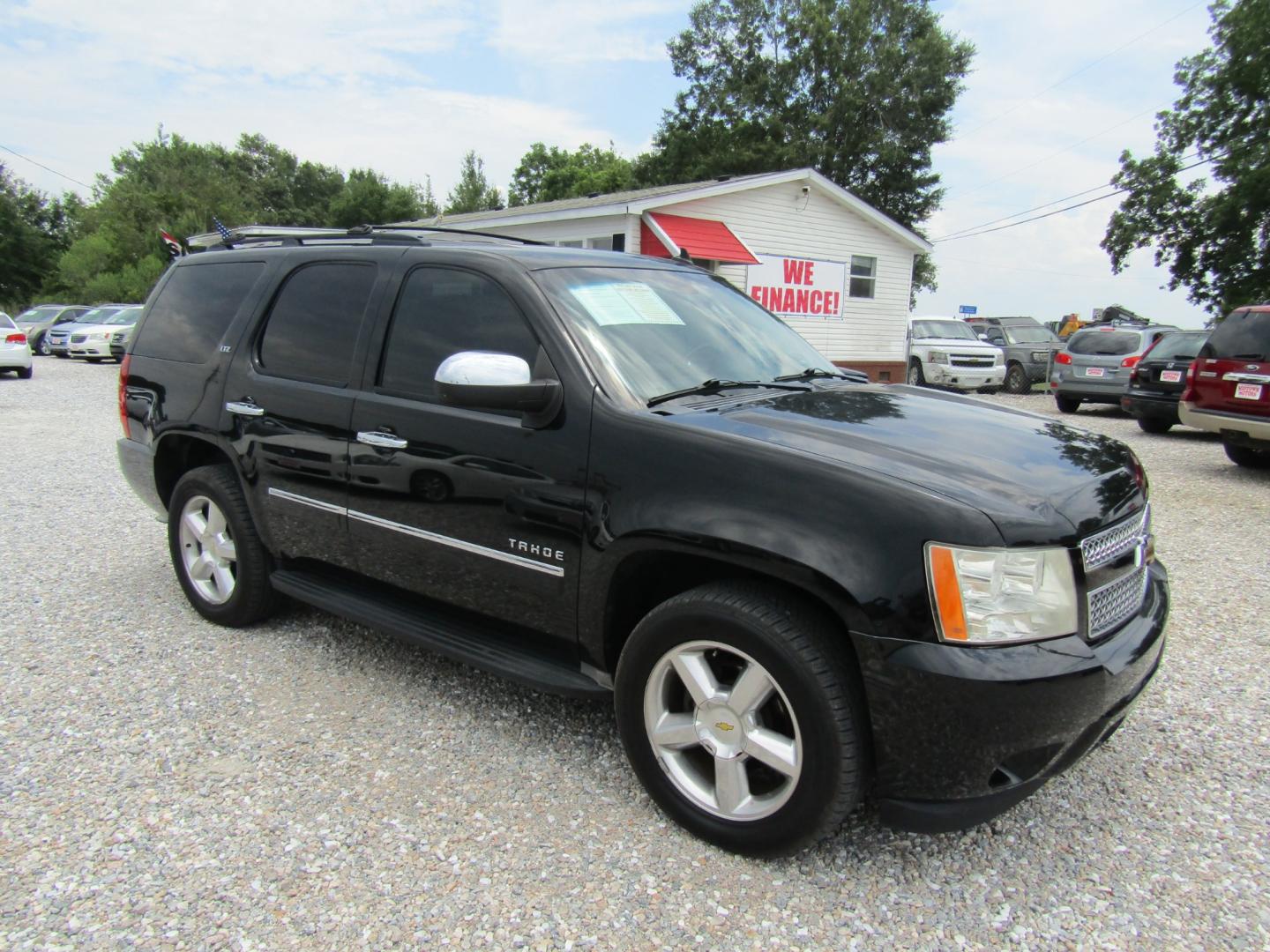 2011 Black /Black Chevrolet Tahoe LTZ 2WD (1GNSCCE01BR) with an 5.3L V8 OHV 16V FFV engine, Automatic transmission, located at 15016 S Hwy 231, Midland City, AL, 36350, (334) 983-3001, 31.306210, -85.495277 - Photo#0