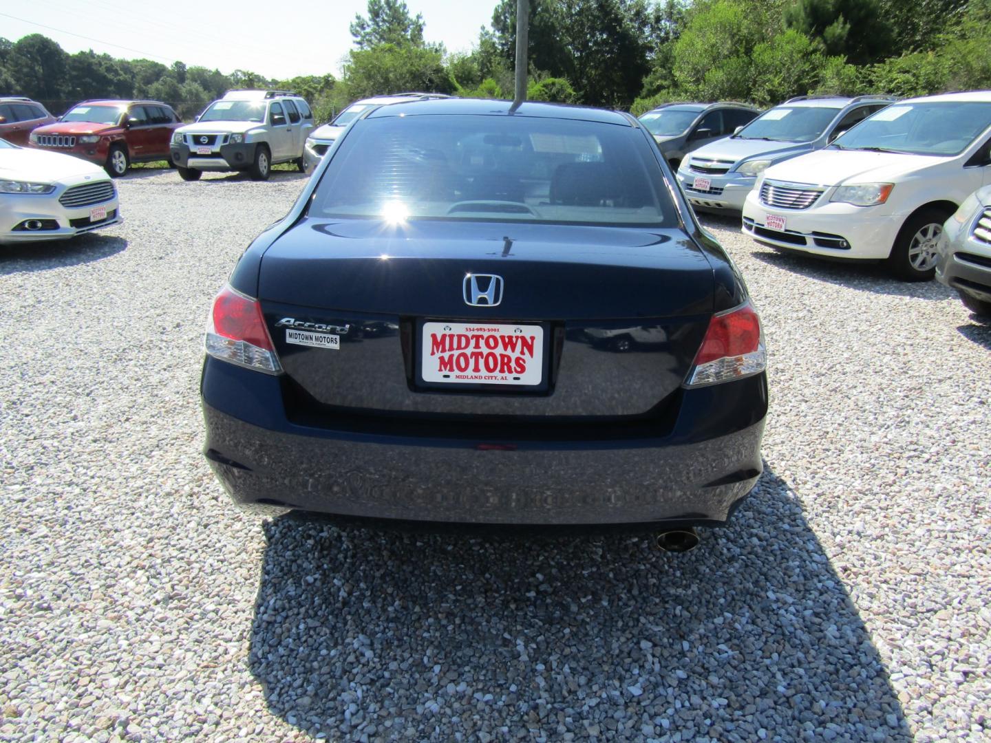 2010 Blue /Tan Honda Accord LX-P Sedan AT (1HGCP2F41AA) with an 2.4L L4 DOHC 16V engine, Automatic transmission, located at 15016 S Hwy 231, Midland City, AL, 36350, (334) 983-3001, 31.306210, -85.495277 - Photo#6