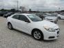 2014 White /Gray Chevrolet Malibu LS (1G11B5SLXEF) with an 2.5L L4 DOHC 16V engine, Automatic transmission, located at 15016 S Hwy 231, Midland City, AL, 36350, (334) 983-3001, 31.306210, -85.495277 - Photo#0