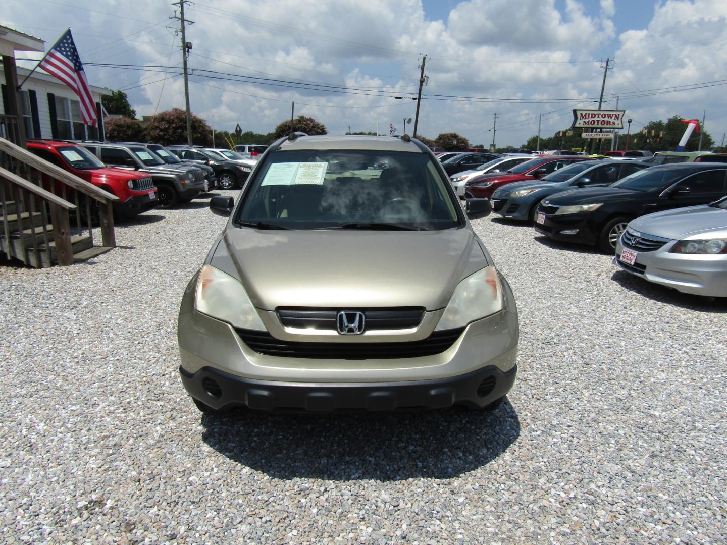 2008 Gold /Tan Honda CR-V LX 2WD AT (3CZRE38328G) with an 2.4L L4 DOHC 16V engine, Automatic transmission, located at 15016 S Hwy 231, Midland City, AL, 36350, (334) 983-3001, 31.306210, -85.495277 - Photo#1