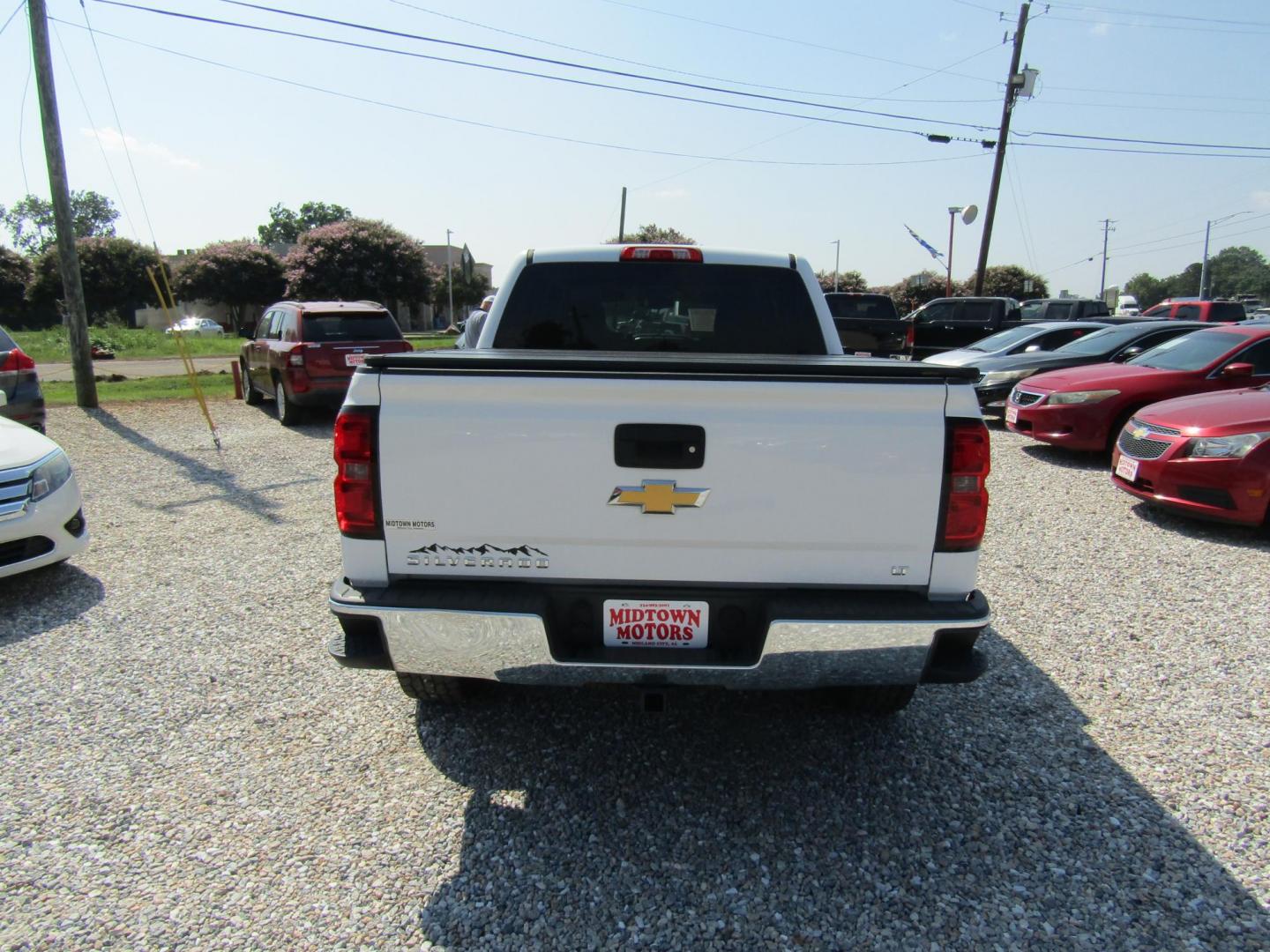 2014 White Chevrolet Silverado 1500 1LT Crew Cab 2WD (3GCPCREC9EG) with an 4.8L V8 OHV 16V engine, Automatic transmission, located at 15016 S Hwy 231, Midland City, AL, 36350, (334) 983-3001, 31.306210, -85.495277 - Photo#6