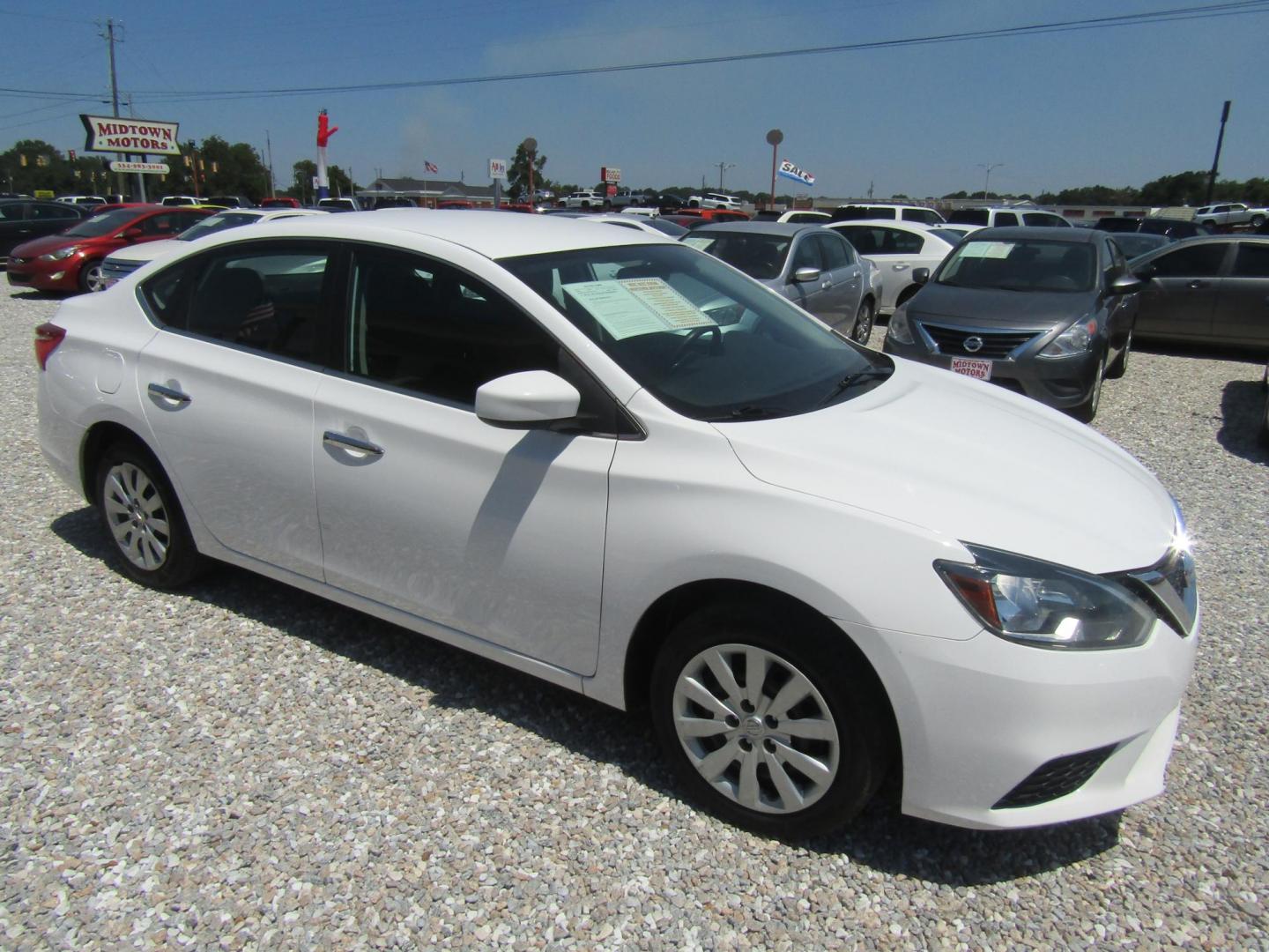 2019 Nissan Sentra S CVT (3N1AB7AP7KY) with an 1.8L L4 SFI DOHC 16V engine, Automatic transmission, located at 15016 S Hwy 231, Midland City, AL, 36350, (334) 983-3001, 31.306210, -85.495277 - Photo#0