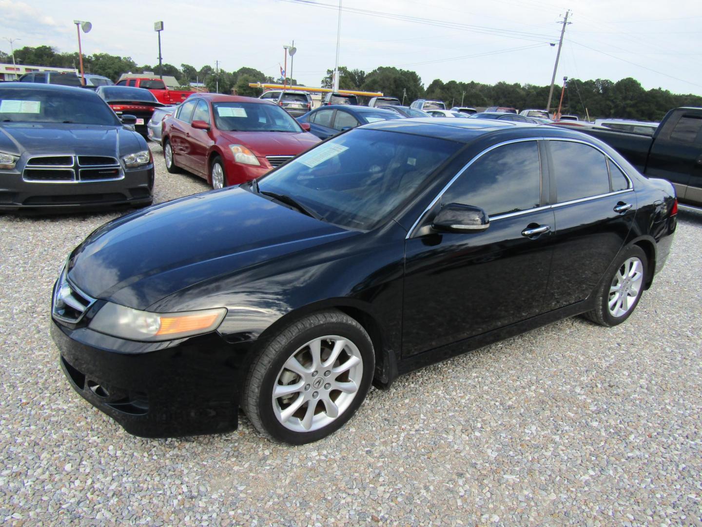 2007 Black Acura TSX 5-speed AT with Navigation (JH4CL96957C) with an 2.4L L4 DOHC 16V engine, Automatic transmission, located at 15016 S Hwy 231, Midland City, AL, 36350, (334) 983-3001, 31.306210, -85.495277 - Photo#2