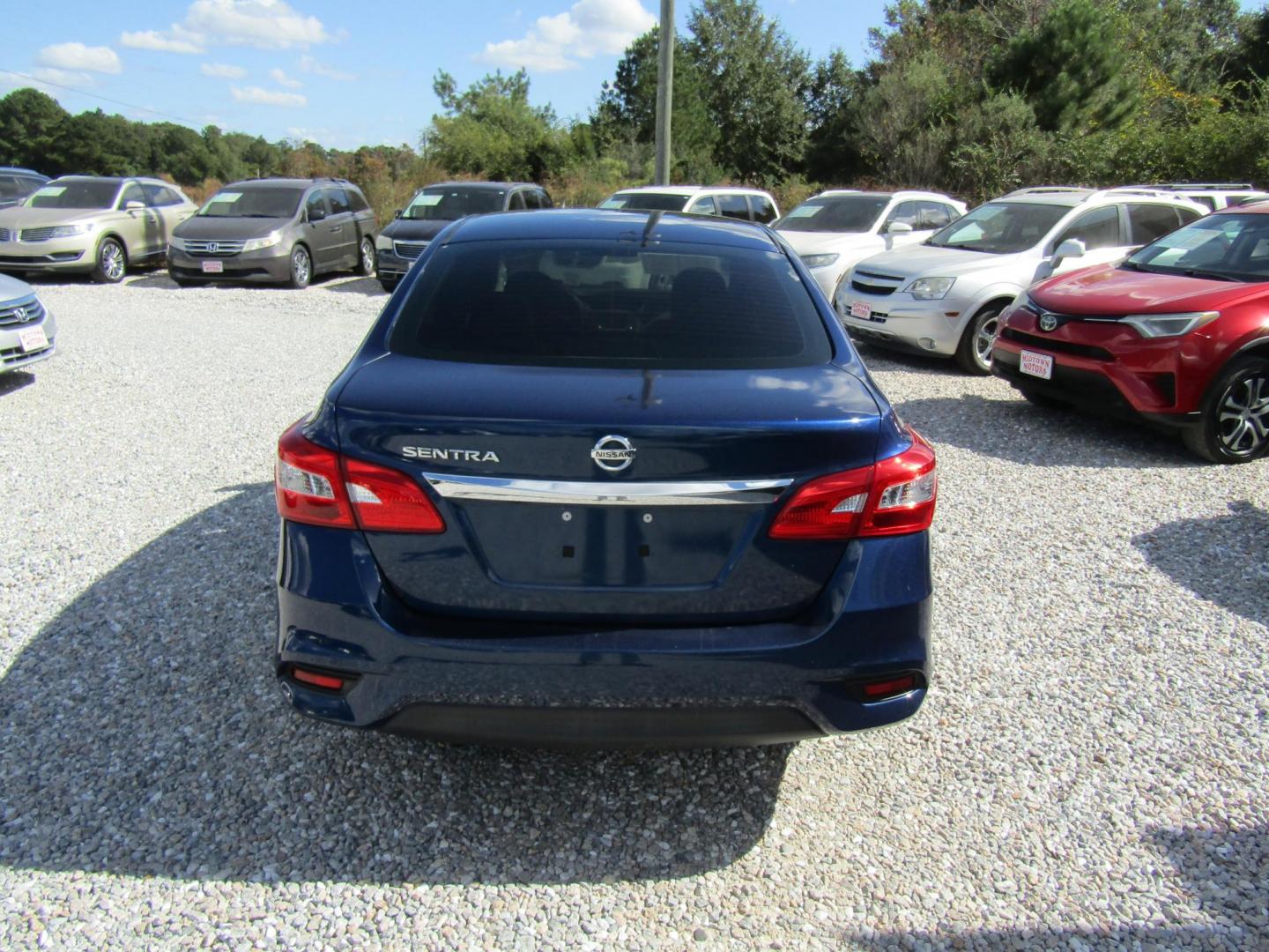 2018 Blue Nissan Sentra S CVT (3N1AB7AP1JY) with an 1.8L L4 SFI DOHC 16V engine, Automatic transmission, located at 15016 S Hwy 231, Midland City, AL, 36350, (334) 983-3001, 31.306210, -85.495277 - Photo#6