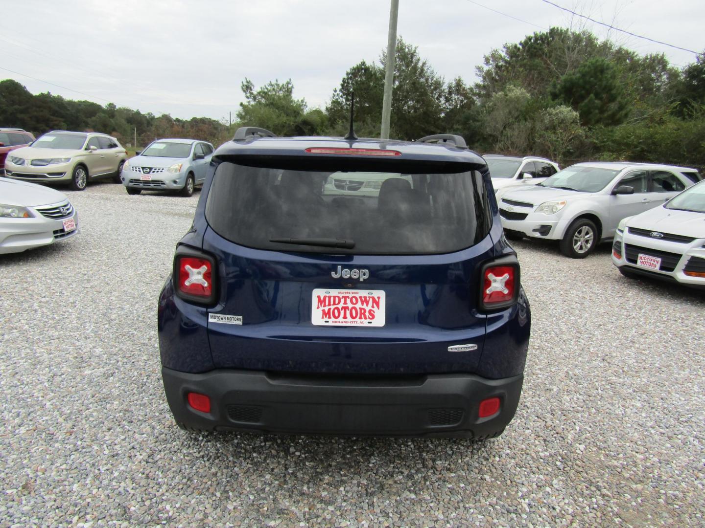 2016 Blue Jeep Renegade Latitude FWD (ZACCJABT9GP) with an 2.4L L4 DOHC 16V engine, Automatic transmission, located at 15016 S Hwy 231, Midland City, AL, 36350, (334) 983-3001, 31.306210, -85.495277 - Photo#7