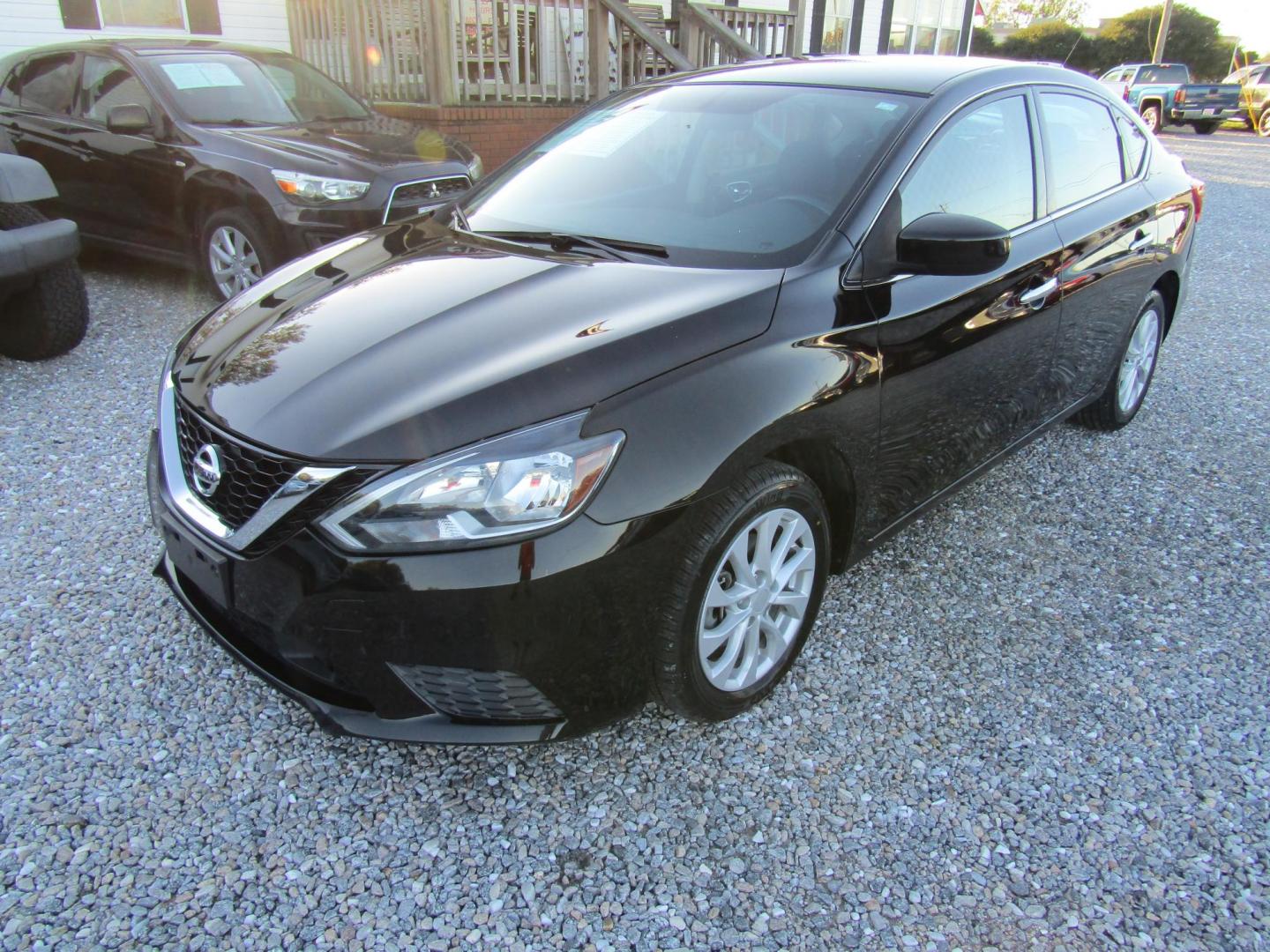 2019 Black Nissan Sentra S CVT (3N1AB7AP2KY) with an 1.8L L4 SFI DOHC 16V engine, Automatic transmission, located at 15016 S Hwy 231, Midland City, AL, 36350, (334) 983-3001, 31.306210, -85.495277 - Photo#1