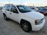 2007 White Chevrolet TrailBlazer LS1 2WD (1GNDS13SX72) with an 4.2L L6 DOHC 24V engine, Automatic transmission, located at 15016 S Hwy 231, Midland City, AL, 36350, (334) 983-3001, 31.306210, -85.495277 - Photo#0