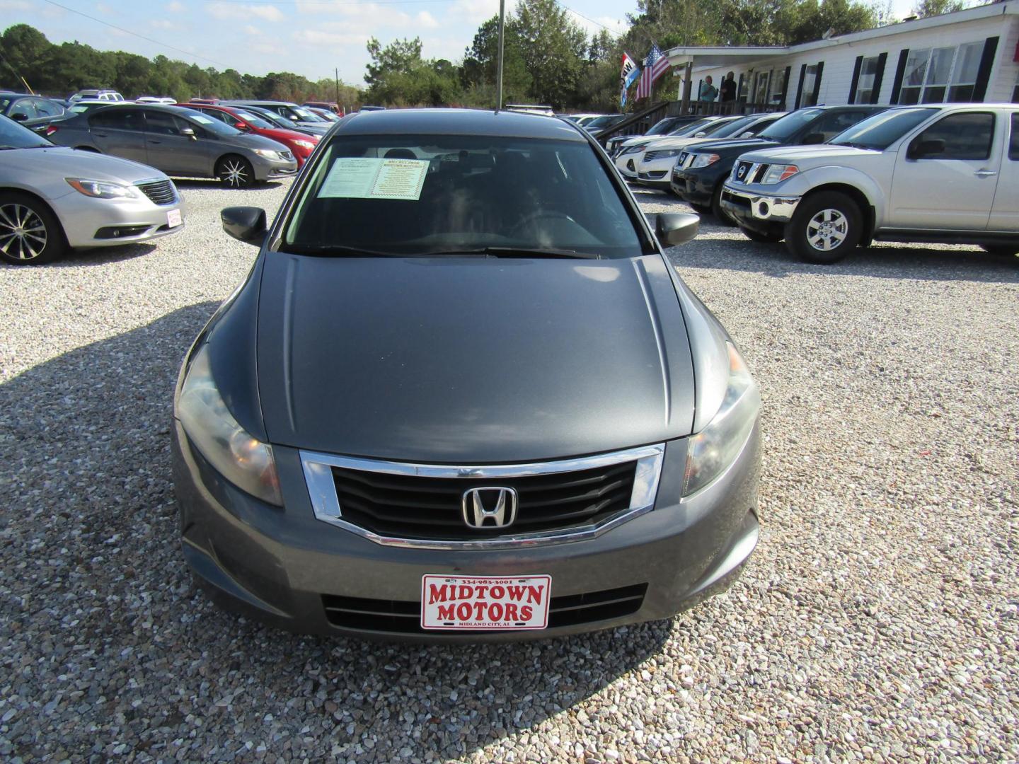 2010 Gray Honda Accord LX Sedan AT (1HGCP2F39AA) with an 2.4L L4 DOHC 16V engine, Automatic transmission, located at 15016 S Hwy 231, Midland City, AL, 36350, (334) 983-3001, 31.306210, -85.495277 - Photo#1