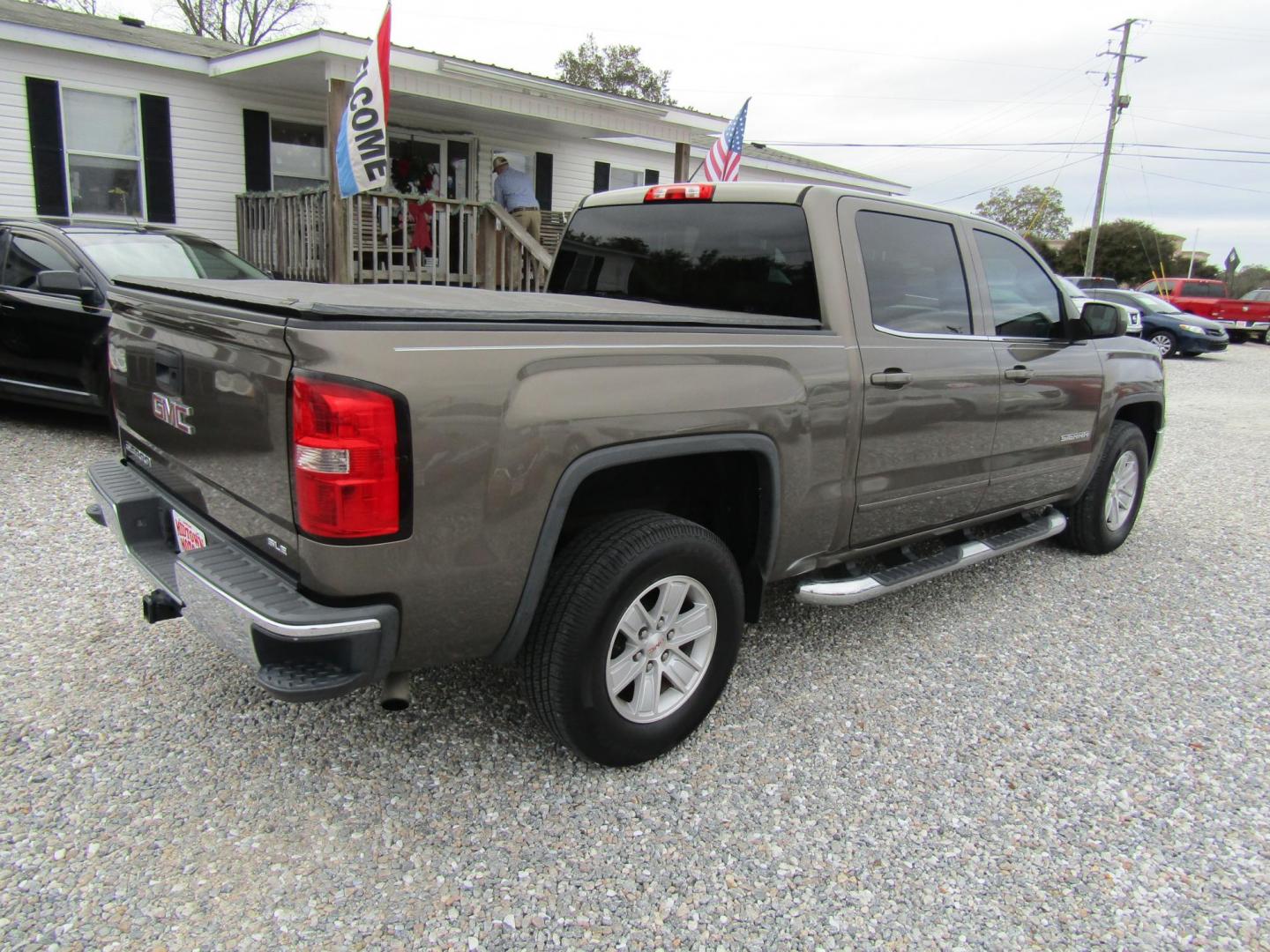 2014 Brown GMC Sierra 1500 SLE Crew Cab 2WD (3GTP1UEC8EG) with an 4.8L V8 OHV 16V engine, Automatic transmission, located at 15016 S Hwy 231, Midland City, AL, 36350, (334) 983-3001, 31.306210, -85.495277 - Photo#5