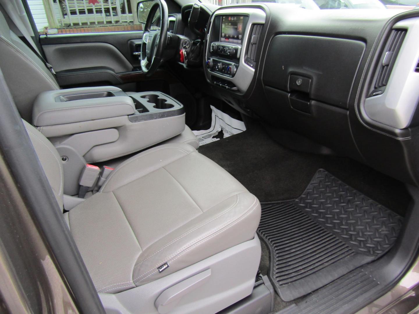 2014 Brown GMC Sierra 1500 SLE Crew Cab 2WD (3GTP1UEC8EG) with an 4.8L V8 OHV 16V engine, Automatic transmission, located at 15016 S Hwy 231, Midland City, AL, 36350, (334) 983-3001, 31.306210, -85.495277 - Photo#9