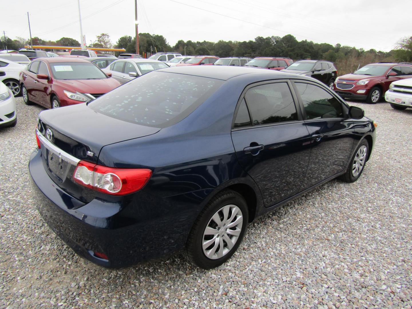 2012 Blue Toyota Corolla LE 4-Speed AT (5YFBU4EE2CP) with an 1.8L L4 DOHC 16V engine, Automatic transmission, located at 15016 S Hwy 231, Midland City, AL, 36350, (334) 983-3001, 31.306210, -85.495277 - Photo#7