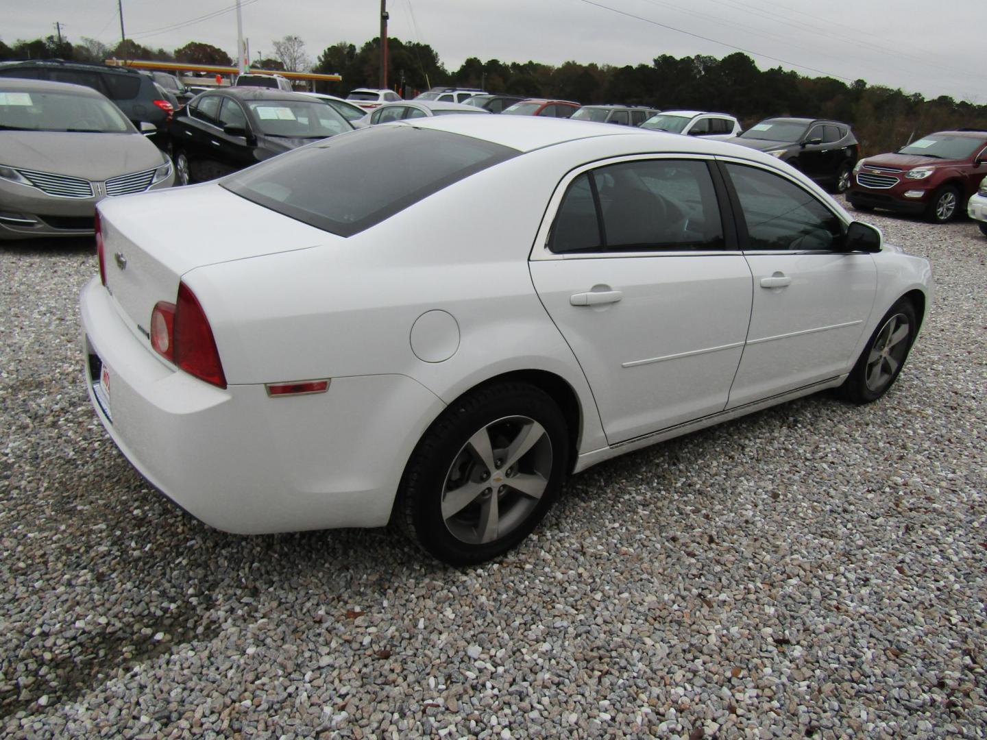 2011 White Chevrolet Malibu 1LT (1G1ZC5EU8BF) with an 2.4L L4 DOHC 16V FFV engine, Automatic transmission, located at 15016 S Hwy 231, Midland City, AL, 36350, (334) 983-3001, 31.306210, -85.495277 - Photo#8