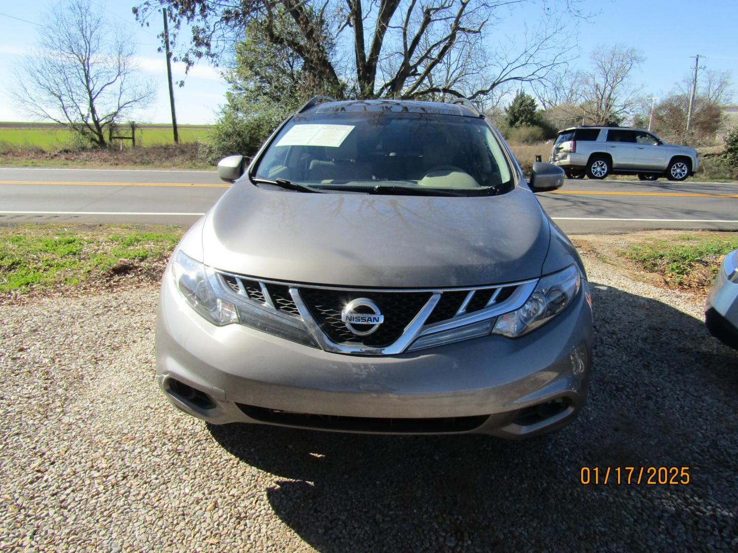 2012 Beige Nissan Murano SV (JN8AZ1MU1CW) with an 3.5L V6 DOHC 24V engine, Automatic transmission, located at 15016 S Hwy 231, Midland City, AL, 36350, (334) 983-3001, 31.306210, -85.495277 - Photo#1