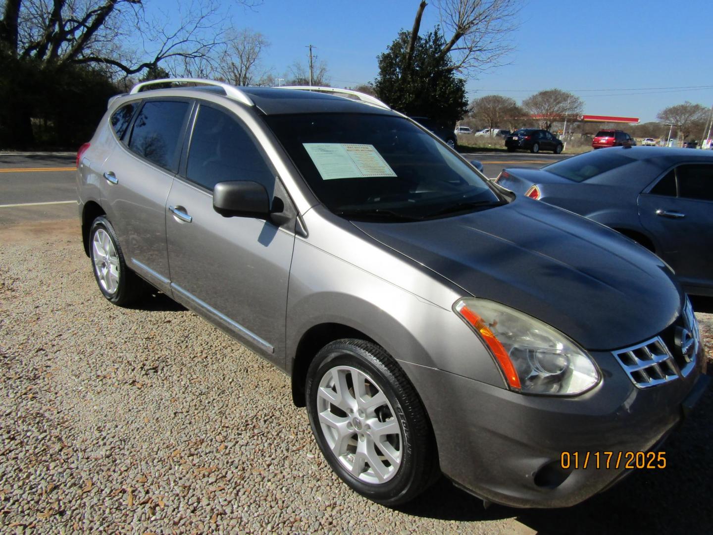 2013 Tan Nissan Rogue S 2WD (JN8AS5MT2DW) with an 2.5L L4 DOHC 16V engine, Automatic transmission, located at 15016 S Hwy 231, Midland City, AL, 36350, (334) 983-3001, 31.306210, -85.495277 - Photo#0