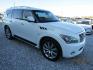 2014 White Infiniti QX56 2WD (JN8AZ2NF4E9) with an 5.6L V8 DOHC 32V engine, Automatic transmission, located at 15016 S Hwy 231, Midland City, AL, 36350, (334) 983-3001, 31.306210, -85.495277 - Photo#0