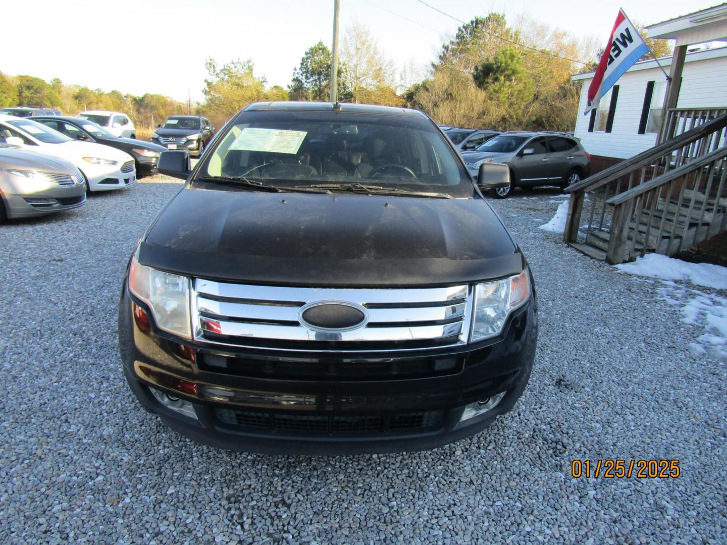 2010 Black Ford Edge SEL FWD (2FMDK3JC9AB) with an 3.5L V6 DOHC 24V engine, Automatic transmission, located at 15016 S Hwy 231, Midland City, AL, 36350, (334) 983-3001, 31.306210, -85.495277 - Photo#1