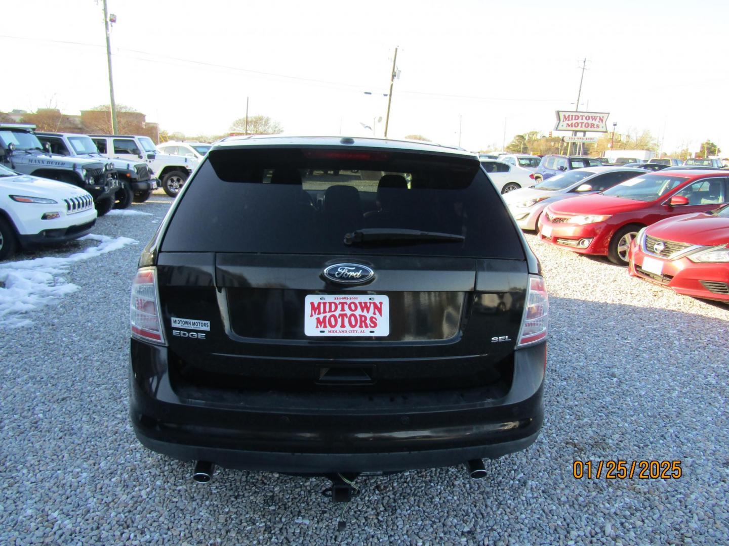 2010 Black Ford Edge SEL FWD (2FMDK3JC9AB) with an 3.5L V6 DOHC 24V engine, Automatic transmission, located at 15016 S Hwy 231, Midland City, AL, 36350, (334) 983-3001, 31.306210, -85.495277 - Photo#6