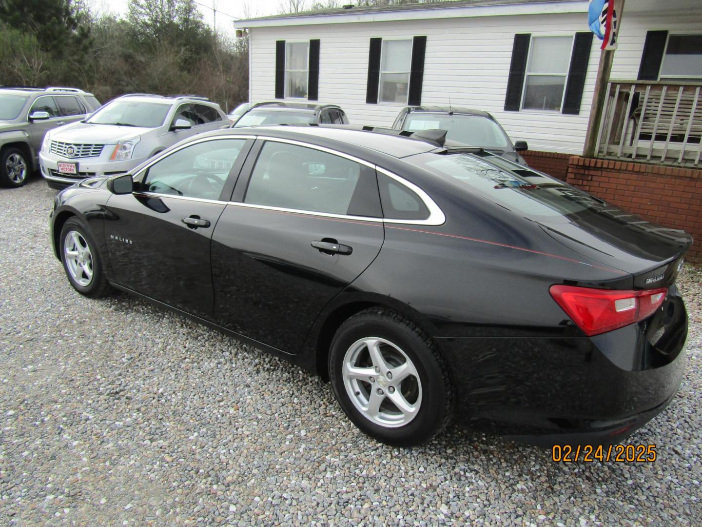 2017 Black Chevrolet Malibu LS (1G1ZB5ST6HF) with an 1.5L L4 DOHC 16V engine, Automatic transmission, located at 15016 S Hwy 231, Midland City, AL, 36350, (334) 983-3001, 31.306210, -85.495277 - Photo#7