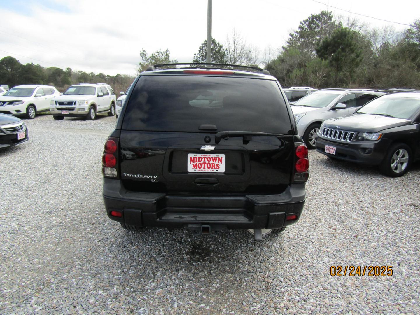 2008 Black Chevrolet TrailBlazer LT1 2WD (1GNDS13S882) with an 4.2L L6 DOHC 24V engine, Automatic transmission, located at 15016 S Hwy 231, Midland City, AL, 36350, (334) 983-3001, 31.306210, -85.495277 - Photo#5